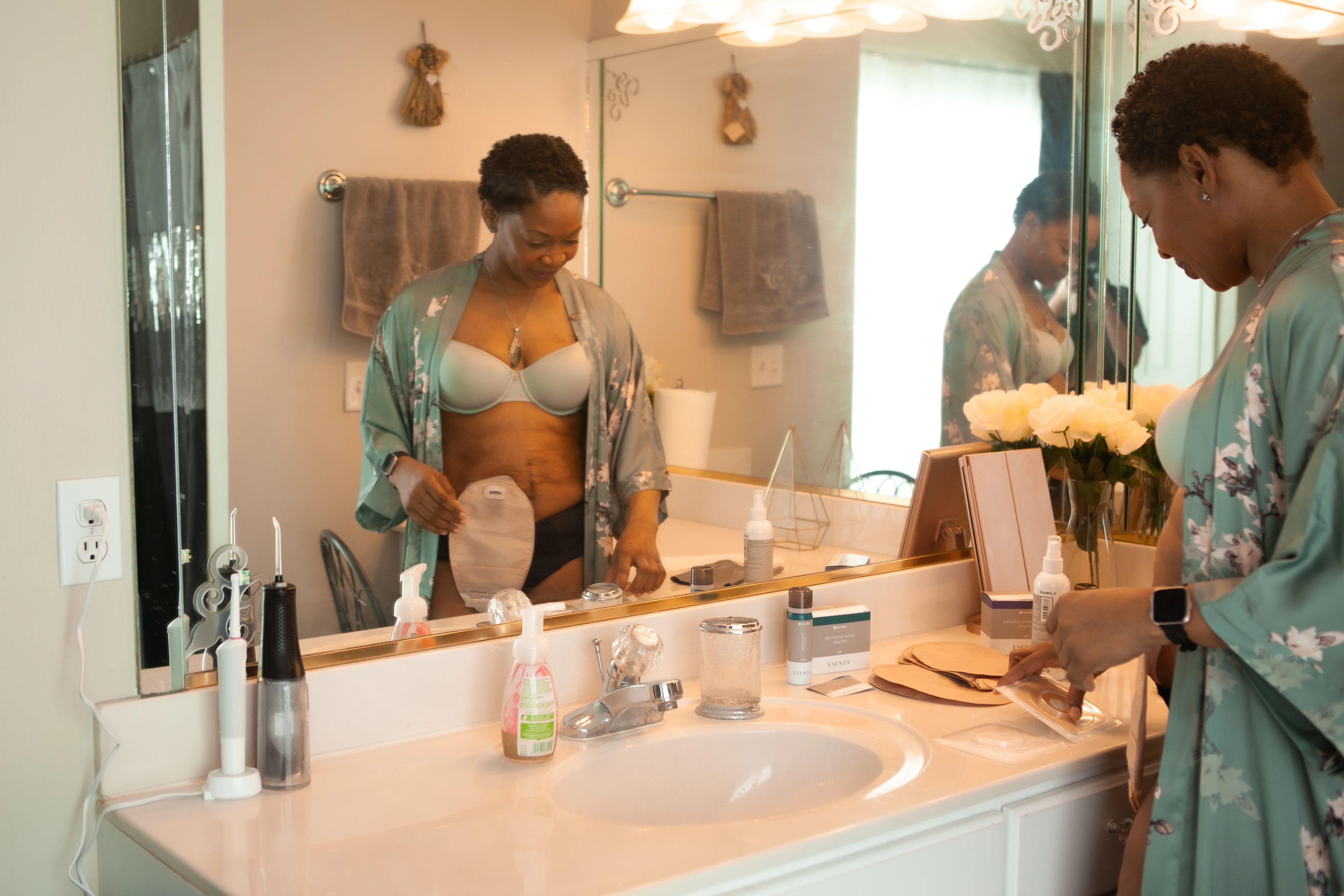 トイレにいる人