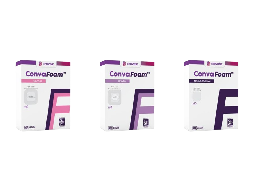 3 packshots of the convafoam variants